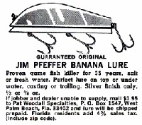 Pat Woodall Jim Pfeffer Banana Advertisement